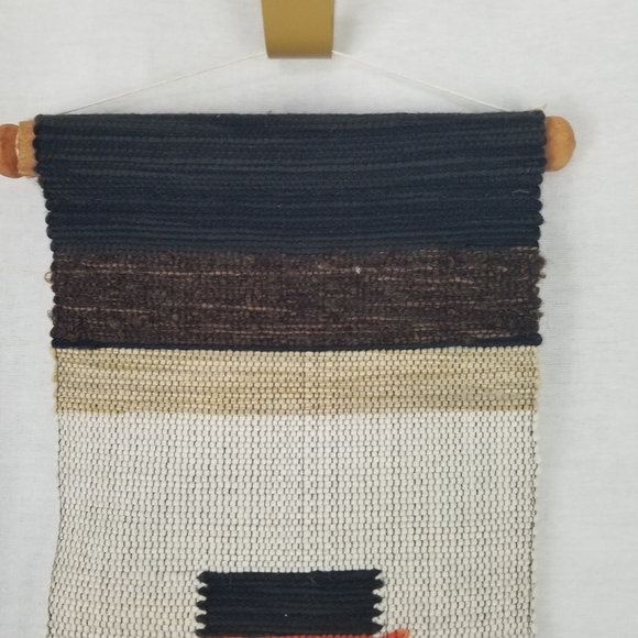 Vintage wall tapestry of vase - Picture 6 of 9